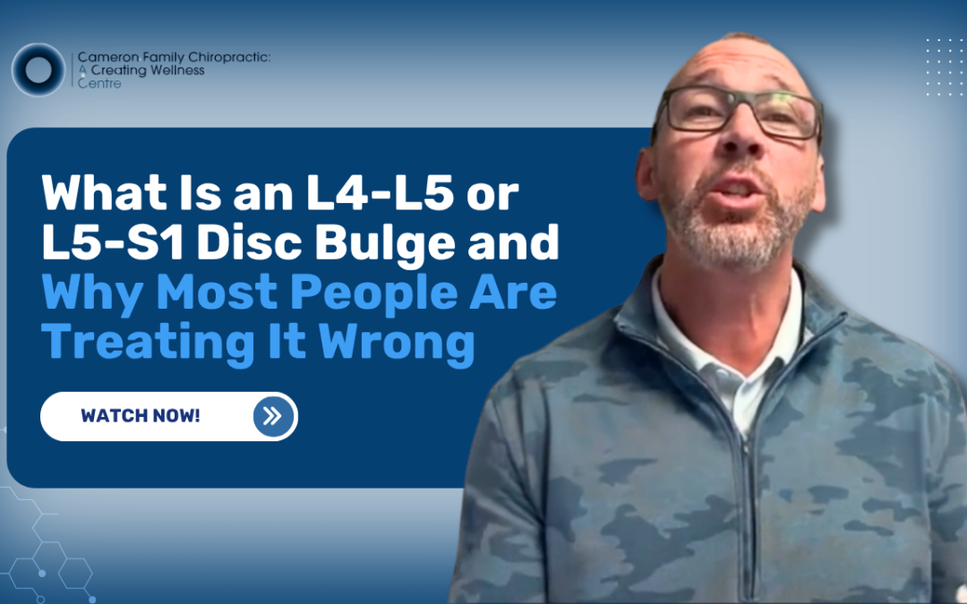 What Is an L4-L5 or L5-S1 Disc Bulge — And Why Most People Are Treating It Wrong